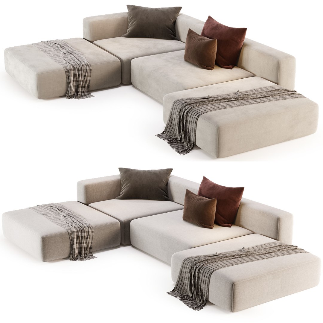 3D Sofa Vito By Tuo Divano Model - TurboSquid 2106744