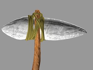 stone axe 3D model