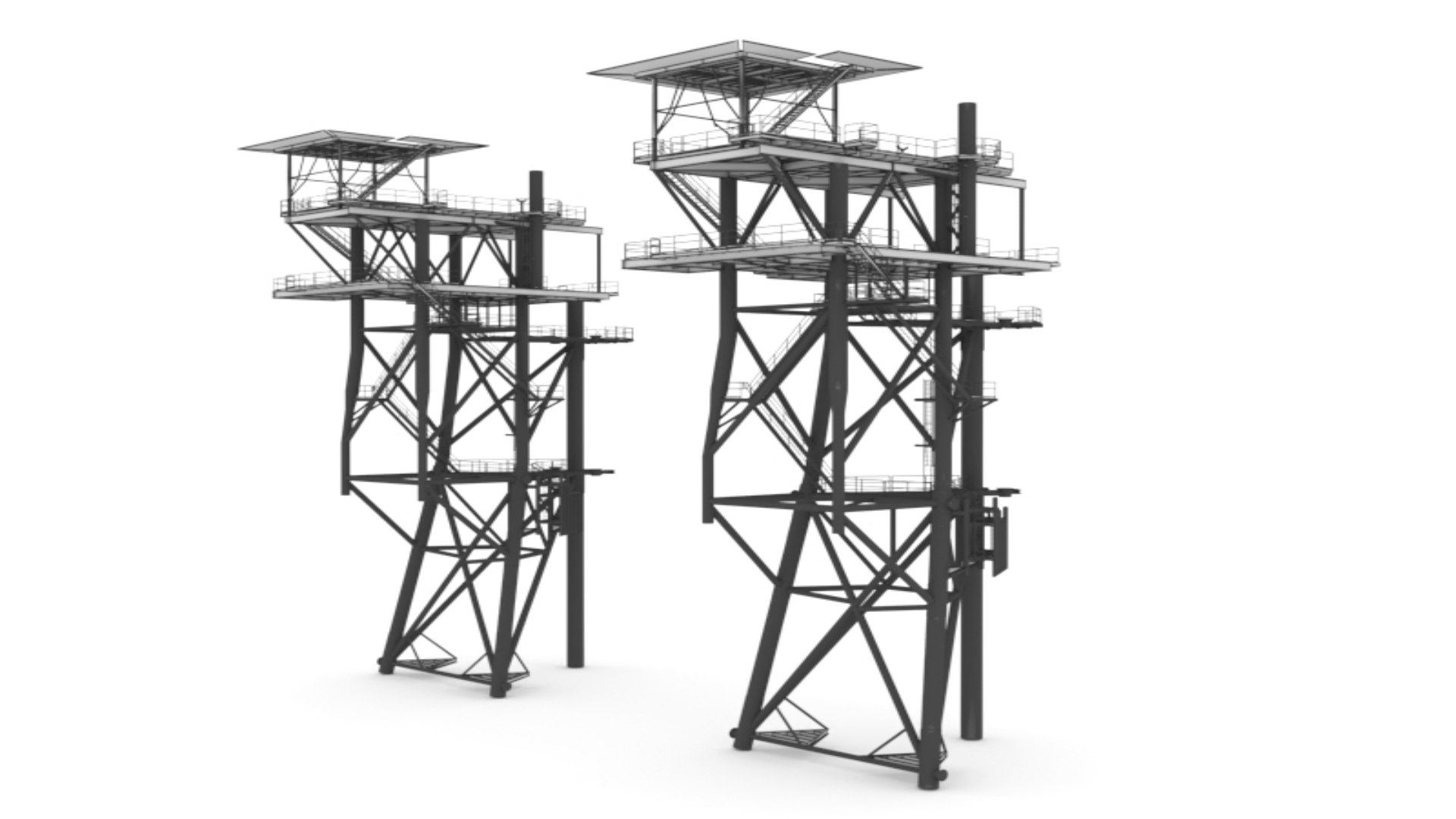 Platform Model - TurboSquid 1717945