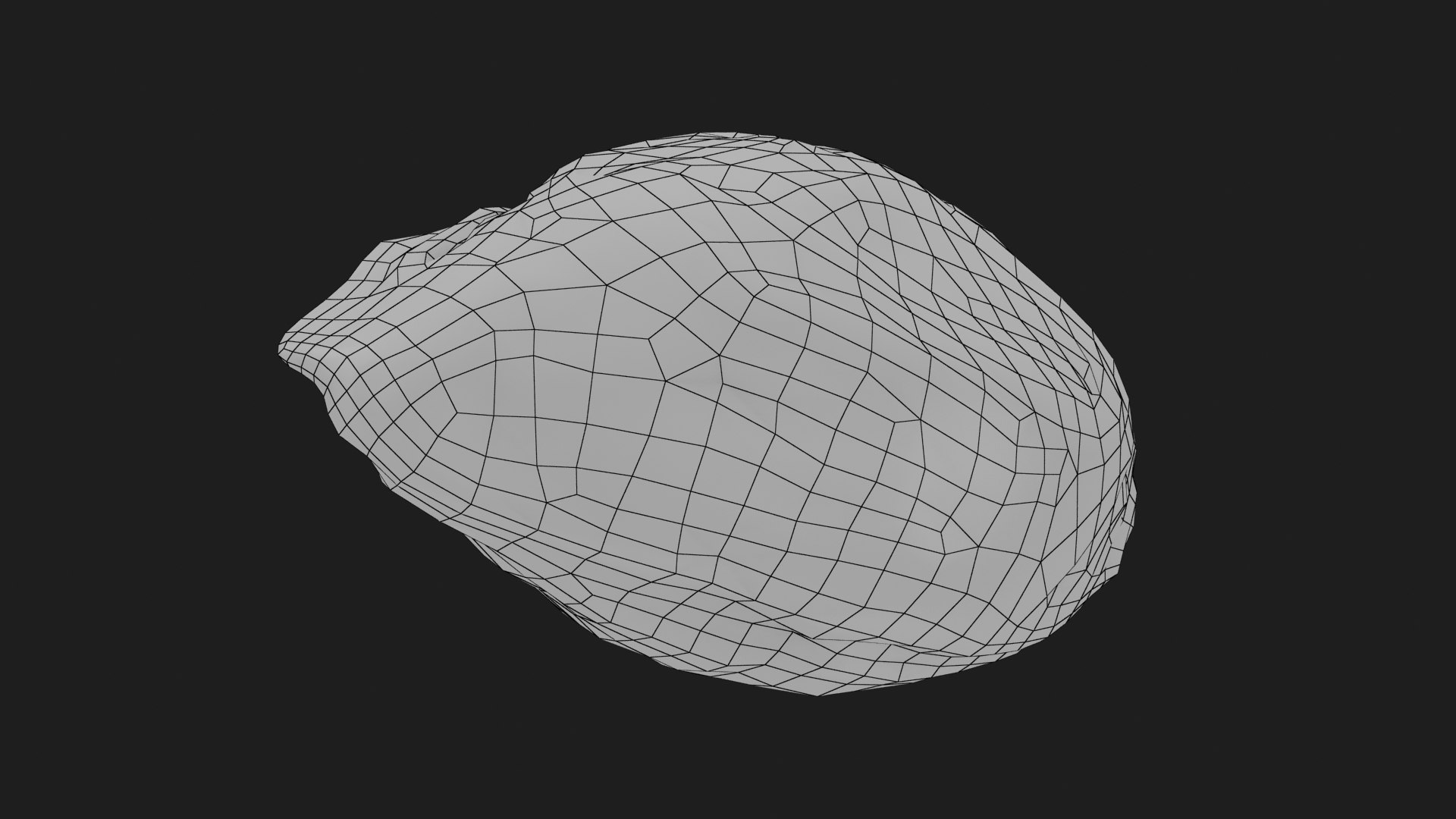 3D Almond Shell 01 - TurboSquid 1999133