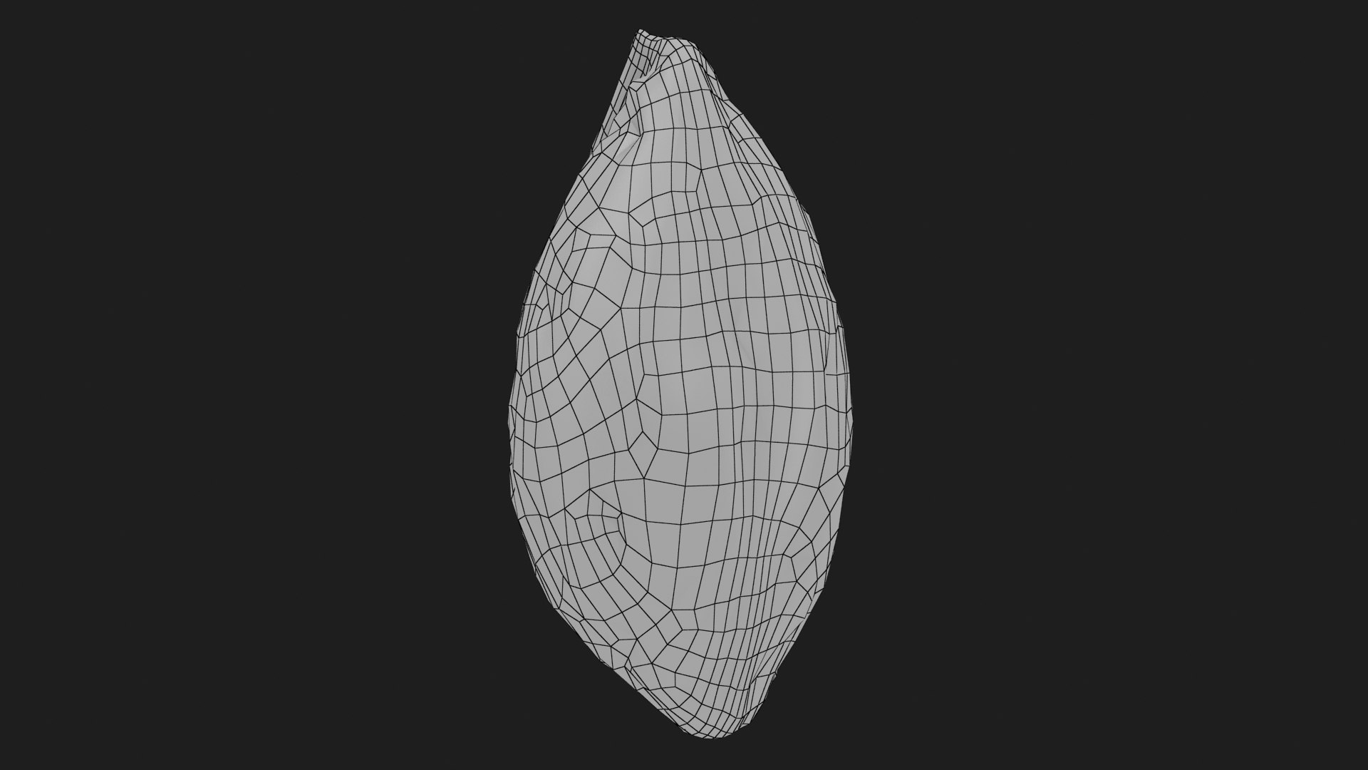 3D Almond Shell 01 - TurboSquid 1999133