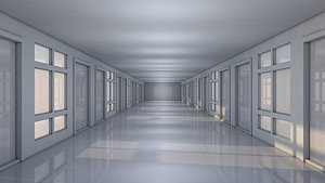 Futuristic Hallway model