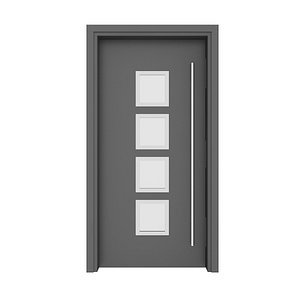 metal door 3D model