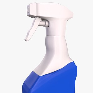 Spray Cleaner - Animation Squeeze model
