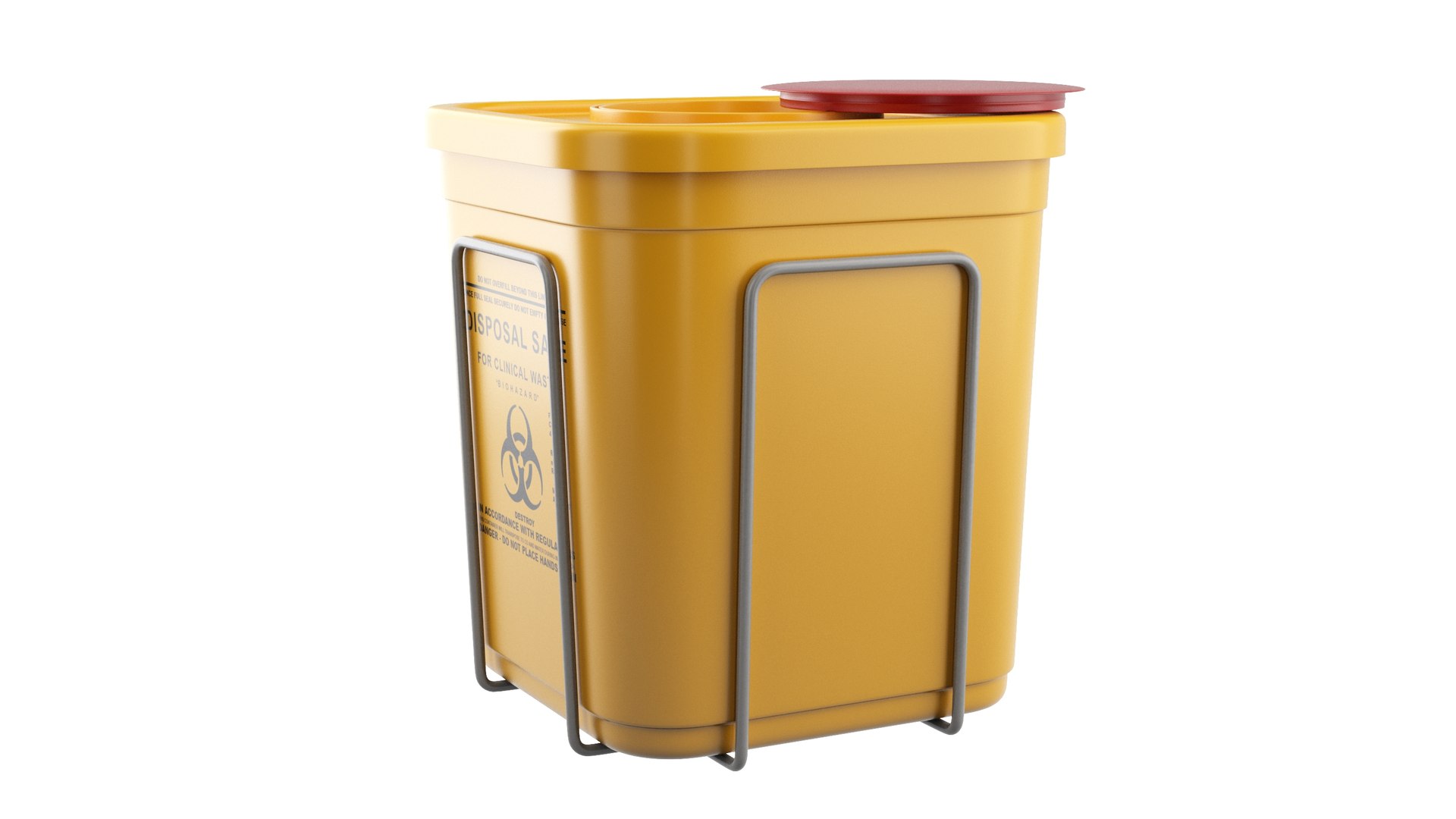 Sharps Container 3D Model - TurboSquid 2341151
