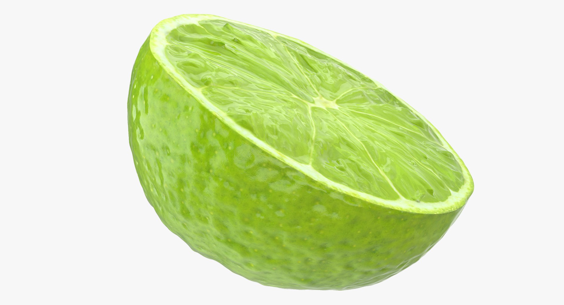 Half Lime 3D model preview