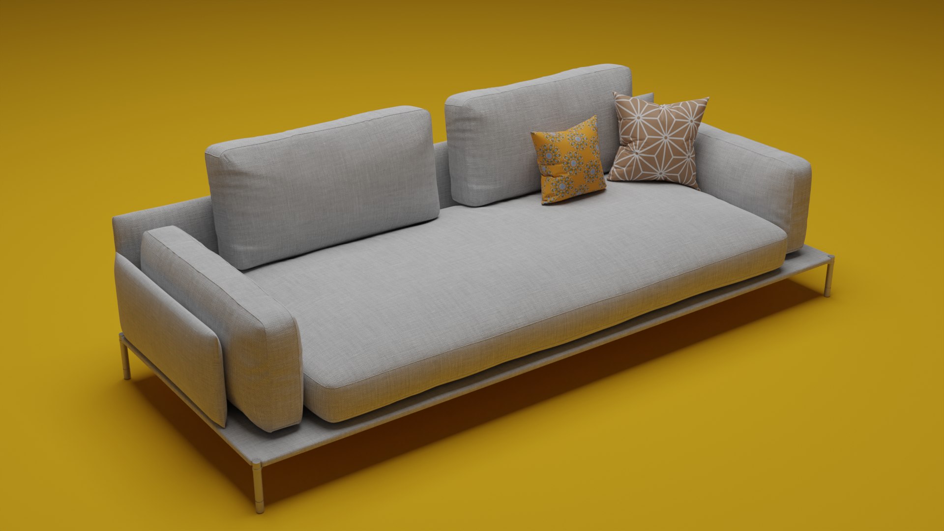Noah Sofa 230 3D Model - TurboSquid 2050101