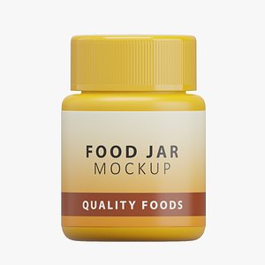 Food Jar 3D model