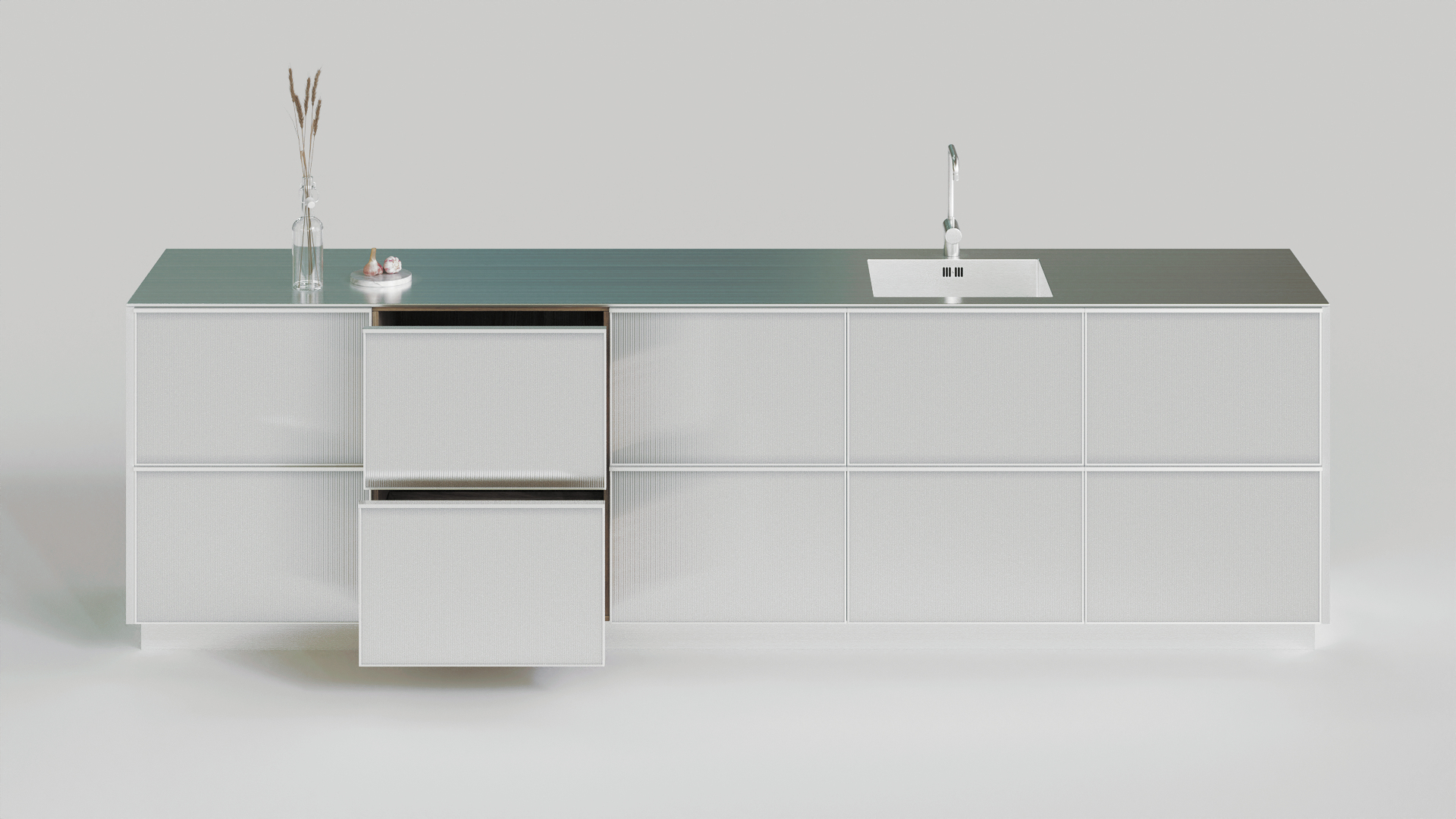 CPH Reform Reflect Metal Kitchen 3D Model TurboSquid 2052579