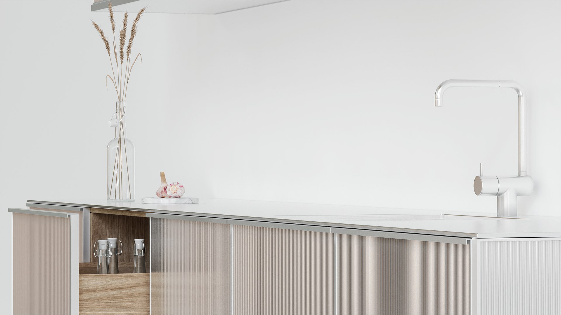 CPH Reform Reflect Metal Kitchen 3D Model TurboSquid 2052579