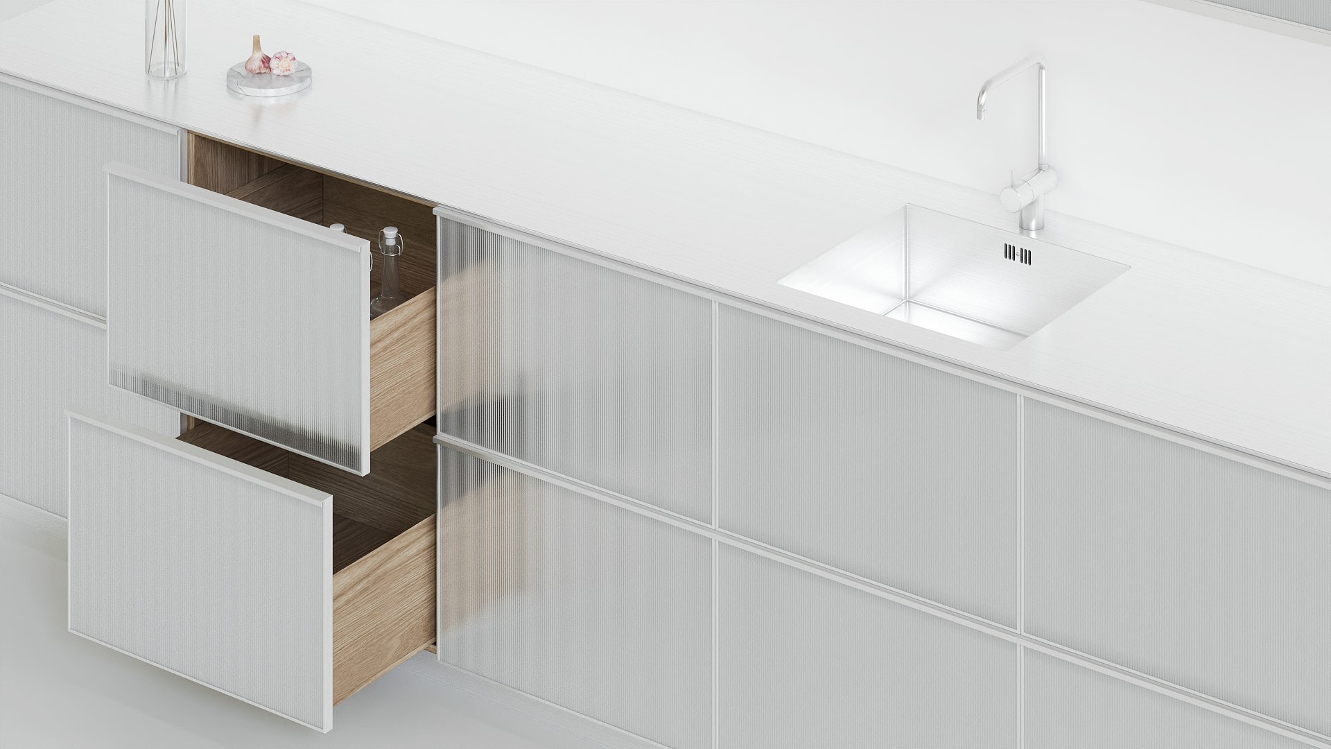 CPH Reform Reflect Metal Kitchen 3D Model TurboSquid 2052579