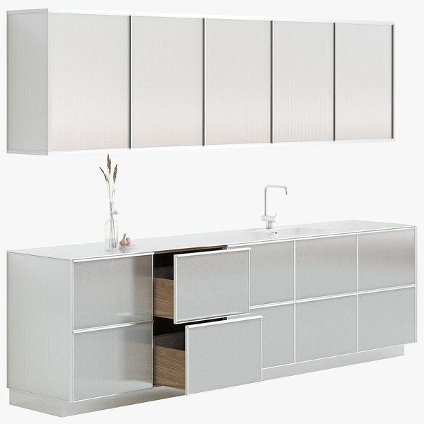 modelo 3d CPH Reform Reflect Metal Kitchen TurboSquid 2052579