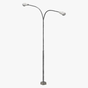 Classic Street Light Double Clean and Dirty