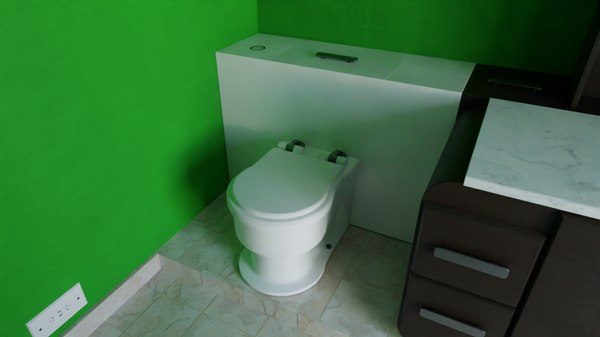 Toilet FV 3D model