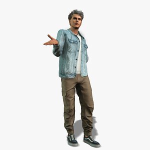 Handsome Teenage Boy 3D Character