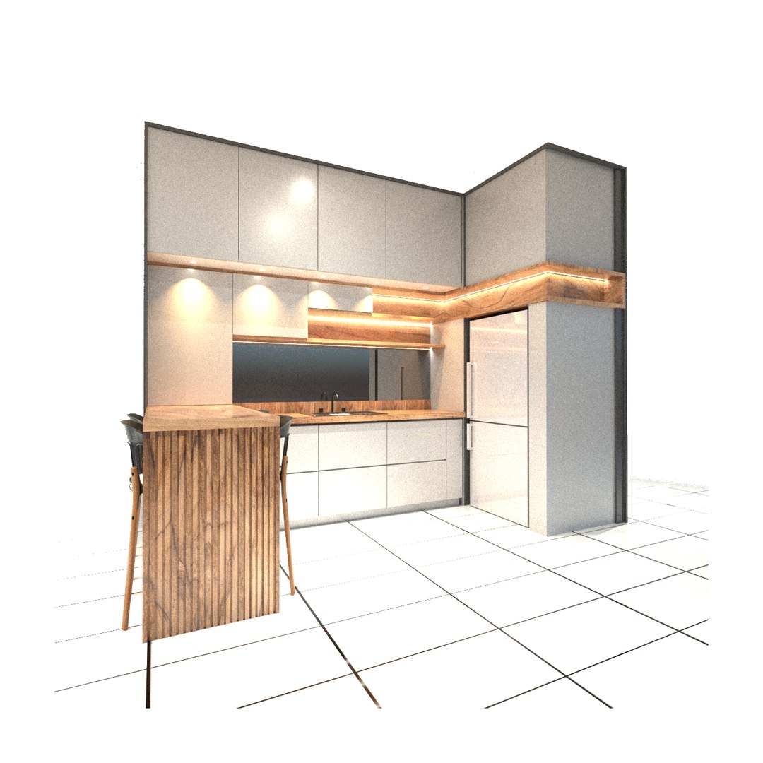 Modern Kitchen Pantry 3D Model - TurboSquid 1768704