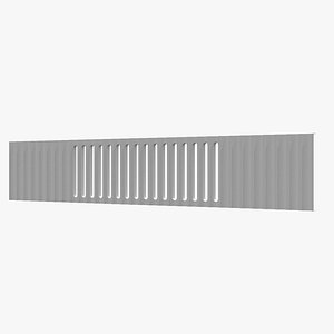 Modern Decorative Vent Cover 3D Model for Interior Visualization276 3D model