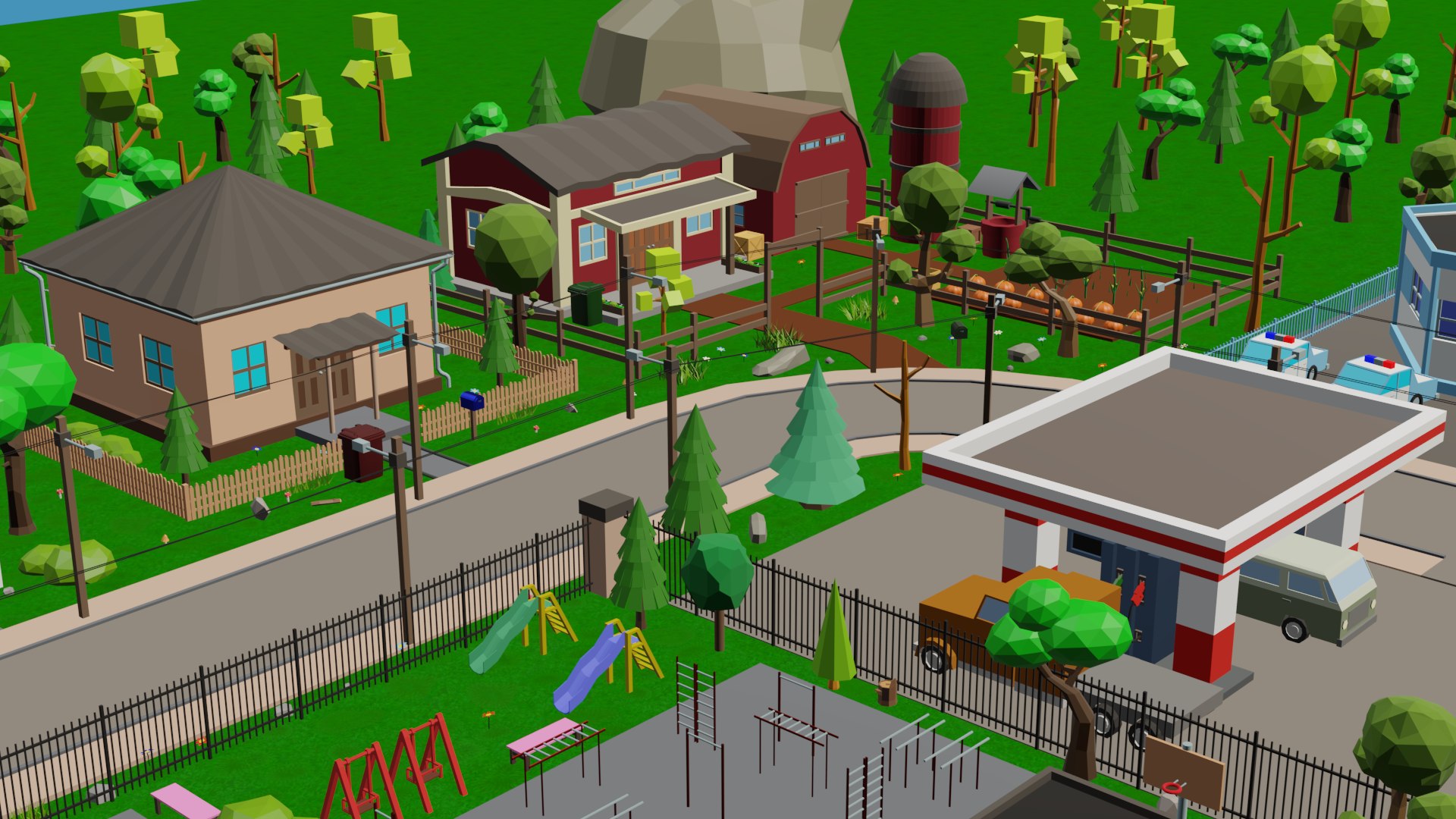 3D cartoon city buildings https://p.turbosquid.com/ts-thumb/U5/sEV7Qc/2YWHwIay/farmhousergas/png/1587406349/1920x1080/fit_q87/bfa1d093c06c0afeffb3d0a5f3525d4645c63430/farmhousergas.jpg
