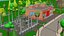 Cartoon Low Poly 3D City