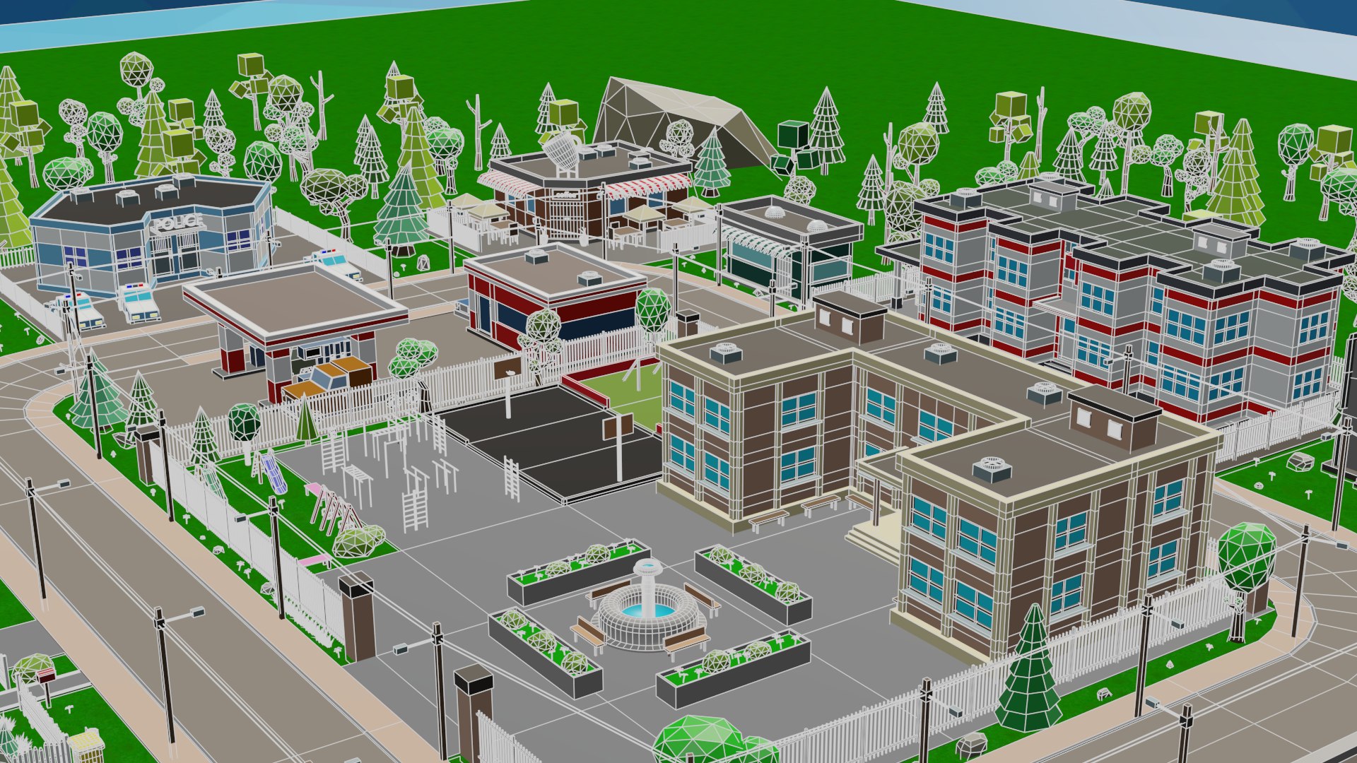 3D cartoon city buildings https://p.turbosquid.com/ts-thumb/U5/sEV7Qc/QMsZPMbQ/crese/png/1587406504/1920x1080/fit_q87/6e3eddfb0e329db6d11daaab11f8a52d4ca004c7/crese.jpg