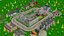 Cartoon Low Poly 3D City