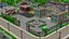 Cartoon Low Poly 3D City