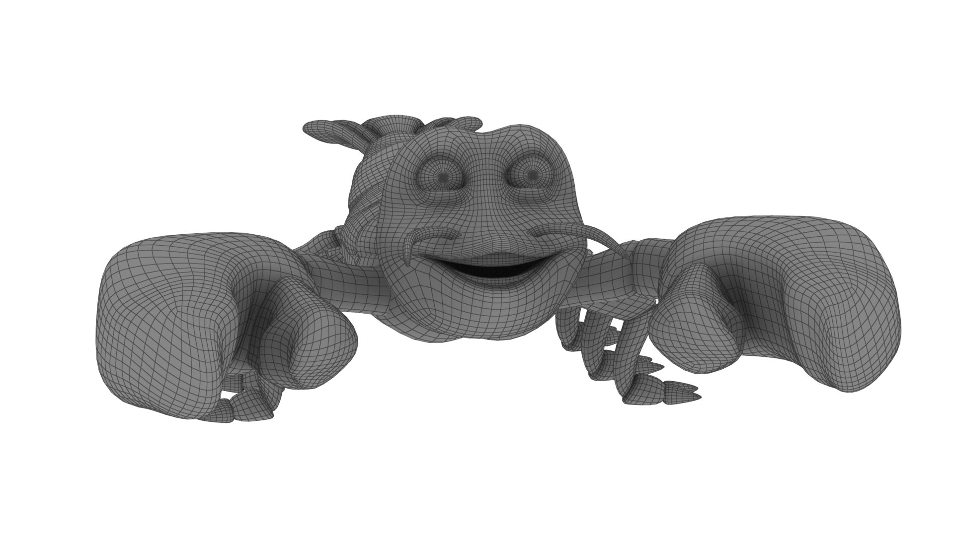 Cartoon Lobster 3D Model TurboSquid 2097349