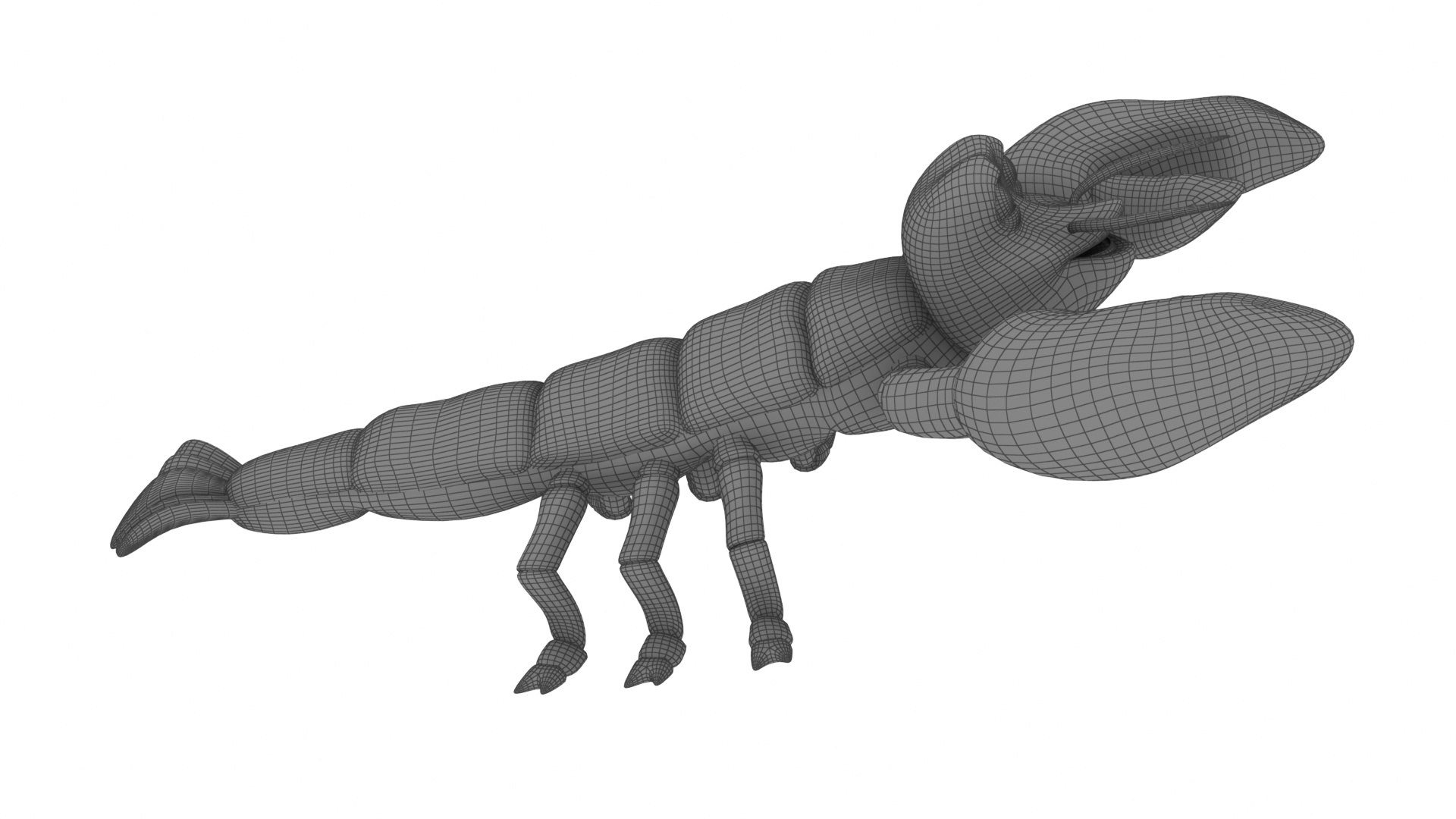 Cartoon Lobster 3D Model TurboSquid 2097349