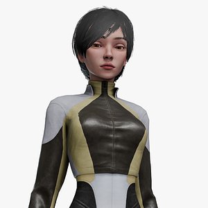 Sci-Fi Girl 3 AW 3D model