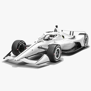 Dallara DW12 UAK-18 2025 Oval Speedway 3D model