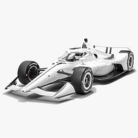 Dallara DW12 UAK-18 2025 Oval Speedway