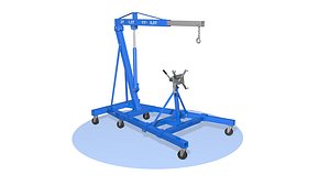 3D crane o model