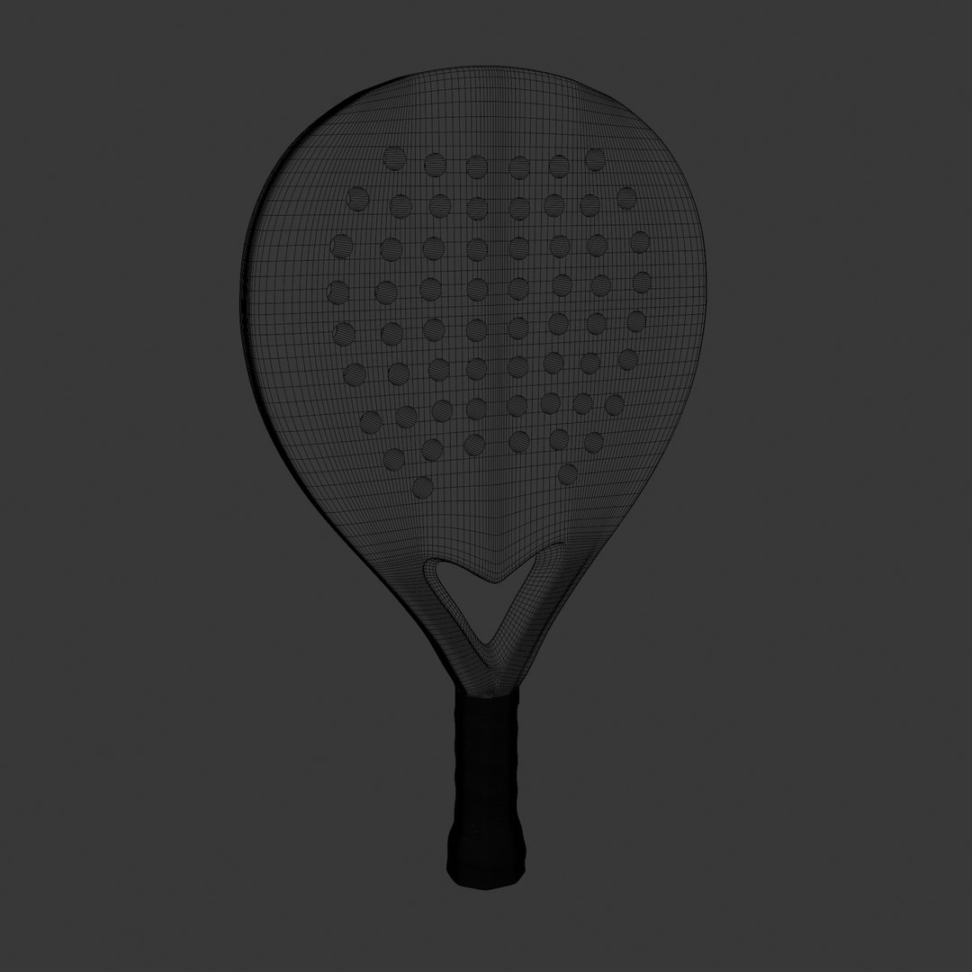 Padel Racket - Mesh Only 3D Model - TurboSquid 2510912
