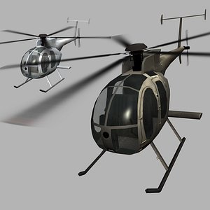 md-500 helicopter 3ds free