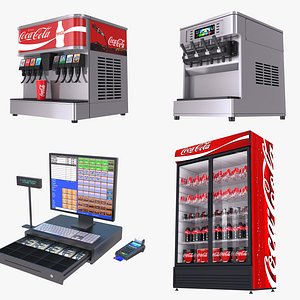 Fast Food Collection 3D model