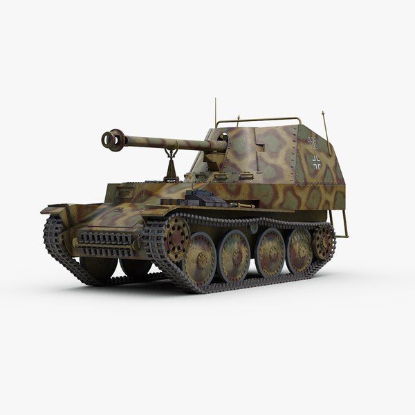 マーダー3駆逐戦車3Dモデル - TurboSquid 1469624