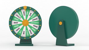 Wheel of Fortune 3D model