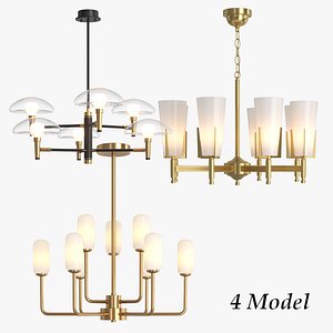 Hetel Fabricio Lux Meduza Antonia chandeliers
