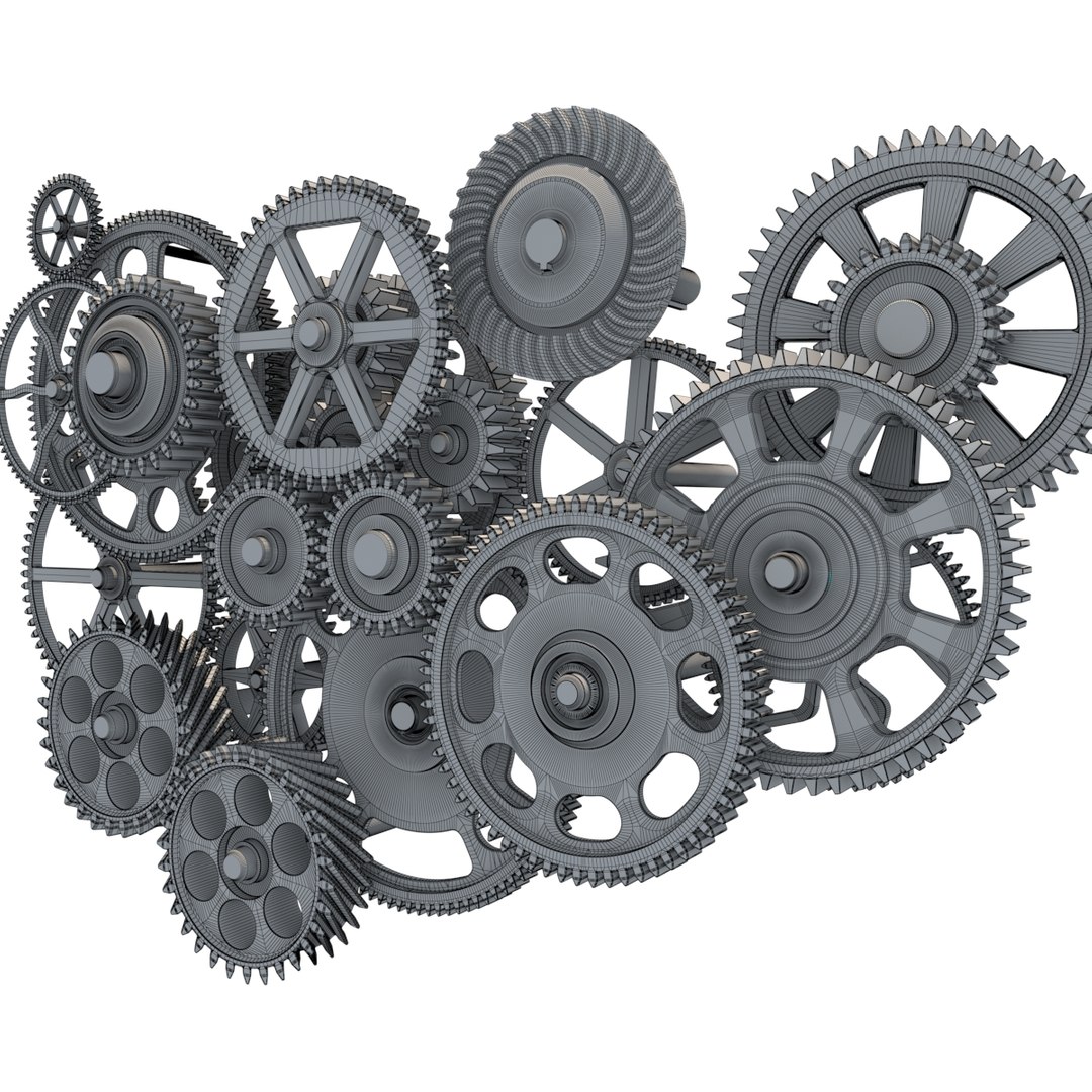 3D model gear mechanism set https://p.turbosquid.com/ts-thumb/U6/7TQYbq/dt82o92Z/gear_mechanism_wareframe_0000/jpg/1492438264/1920x1080/fit_q87/09427788a56e835ddf91dd4f12fc9236d07357c8/gear_mechanism_wareframe_0000.jpg