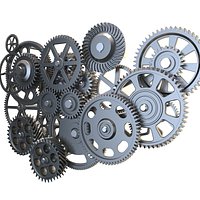 Gear mechanism set