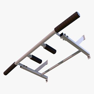 3D model Wall Mounted Pull Up Bar M1