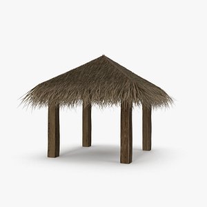 Straw Beach Pergola