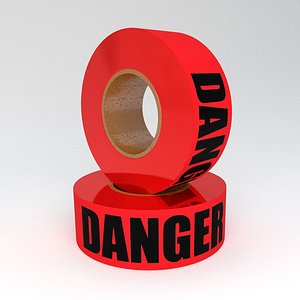 3D DANGER Tape model