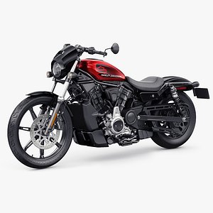 3D Harley-Davidson Nighster 2022 model