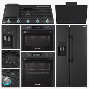 3D samsung appliance collection