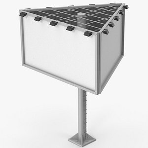 Road Billboard 3D model