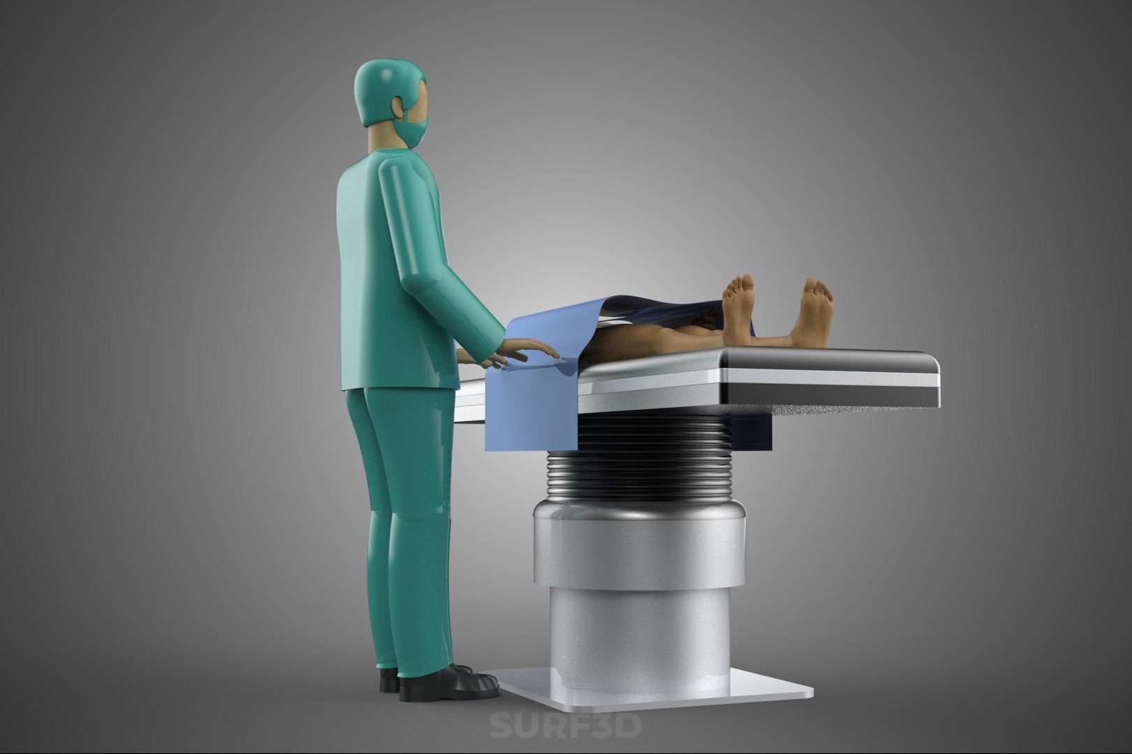 3D SURGEON DOCTOR STANDING PATIENT SURGERY OR SURGICAL TABLE BED model https://p.turbosquid.com/ts-thumb/U6/PnsCw7/xT/26_1635_surgeondoctorstandingpatientsurgeryorsurgicaltablebed/jpg/1780532394/1920x1080/fit_q87/1814621c0c287d36df98a6f6914c17f333c6e5cd/26_1635_surgeondoctorstandingpatientsurgeryorsurgicaltablebed.jpg