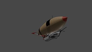 3D Steampunk Airship