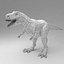3d model of 13 dinosaur rigged pack