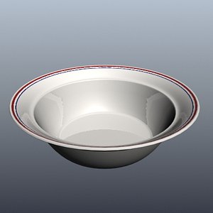 bowl - corelle (hi poly)